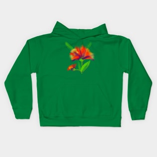 Bright flowers Kids Hoodie